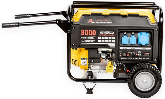 LONCIN LC8000D-AS-1F MOCNY AGREGAT GENERATOR PRĄDOTWÓRCZY 230V AVR 6,5kW - EWIMAX OFICJALNY DYSTRYBUTOR - AUTORYZOWANY DEALER LONCIN