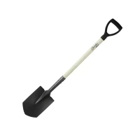 SPADE SHARP GARDEN DEDRA 80C003 WOODEN HANDLE, PLASTIC D HANDLE, 120CM