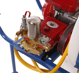 MASTERCUT OS80F/40 DIESEL WHEELBARROW TROLLEY SPRAYER ON WHEELS 80L