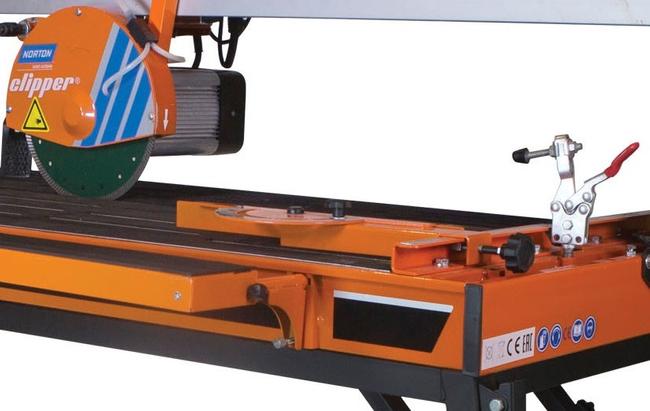 NORTON CLIPPER TR252 STONEWARE CERAMIC TILE SAW TILE CUTTER CONSTRUCTION OFFICIAL DISTRIBUTOR - AUTHORIZED NORTON CLIPPER DEALER