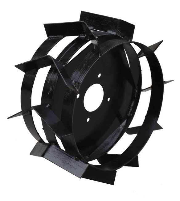 STŘÍLACÍ KOLA KOVOVÁ PRO MASTERCUT HSDT STROJ NA STÍRÁNÍ PŮDY SEDMÁ ÚHLOVÁ OS 330 mm DIAMETR