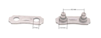 Connecting link with rivet 3/8 1.3 A1FT-DH kpl A1FT-DH