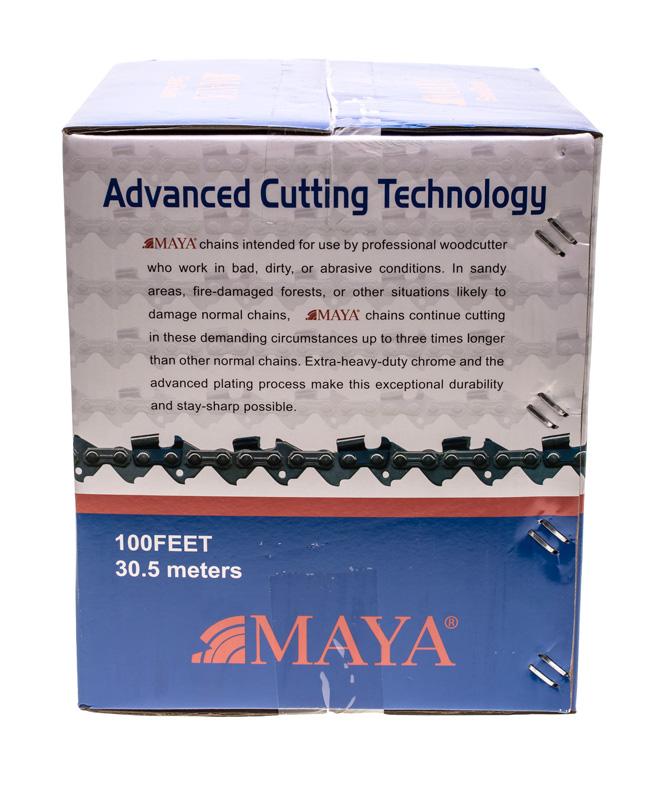 Precyzja cięcia łańcucha Maya B1FTS-100FEET