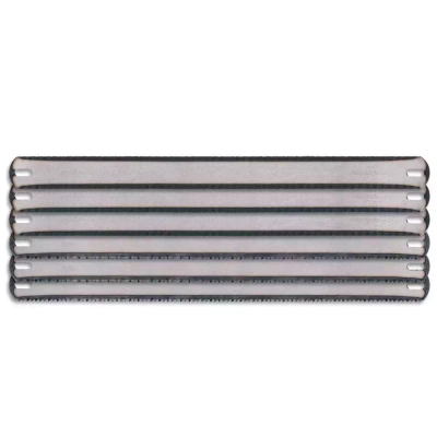 DEDRA 1207-05 Brzeszczoty do metalu dwustronne 300 mm, 72 szt, piła ręczna wyrzynarka