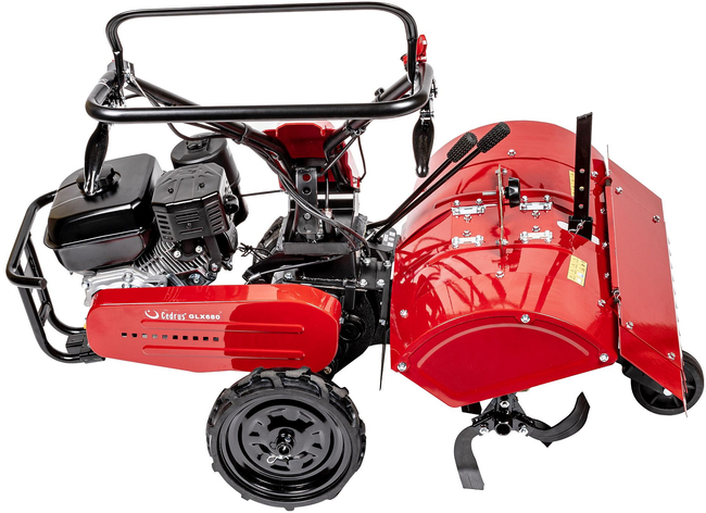 CEDRUS GL10 GLX680 GLEBOGRYZARKA SPALINOWA ODCHWASZCZARKA SAMOBIEŻNA Z NAPĘDEM KULTYWATOR 7KM  / 68 cm TRAKTOR JEDNOOSIOWY WEIMA WM170F-2/P Z GLEBOGRYZARKĄ GLX 680 GL10 - OFICJALNY DYSTRYBUTOR - AUTORYZOWANY DEALER CEDRUS