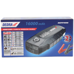 Powerbank z funkcją rozruchu silnika 16000mAh, wyświetlacz LCD