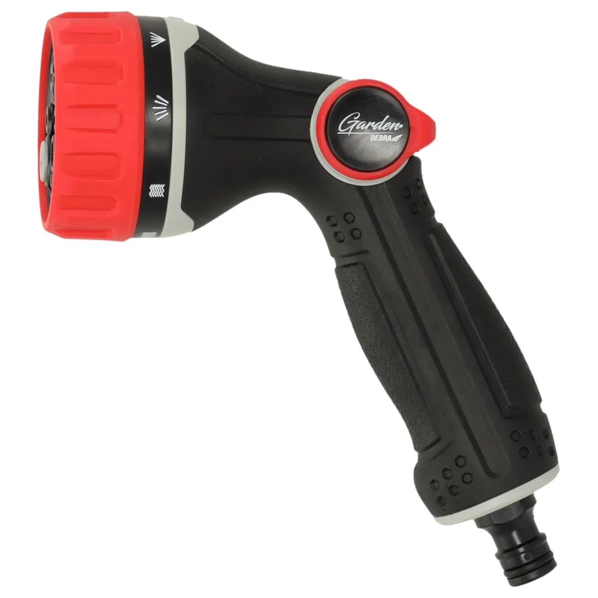 DEDRA GARDEN 80N254K Turbo Thumb Control – postřikovací pistole s 8 funkcemi