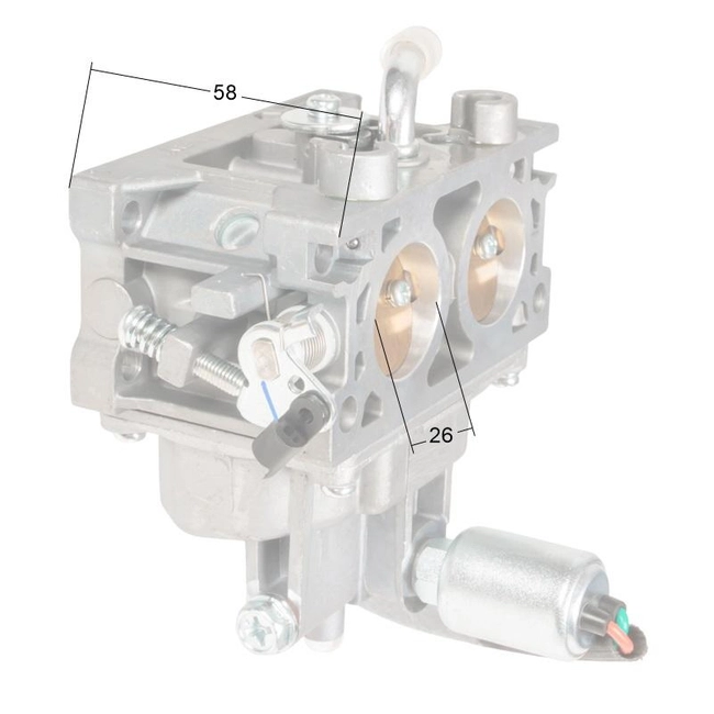 Loncin 2P82F carburetor ORIGINAL PART 170022435-0001