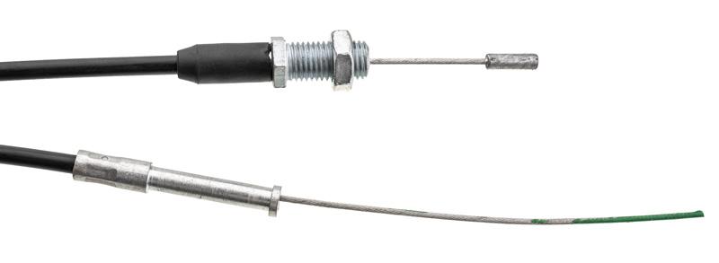 Linka gazu do zagęszczarki Cedrus CEDZG05 540358 – zbliżenie końcówek i pancerza