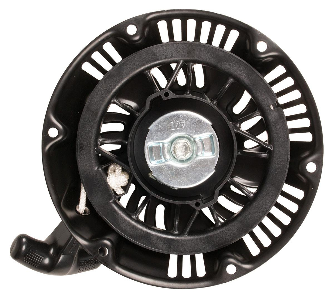 Rozrusznik Rato ręczny silnik R270 widok z boku