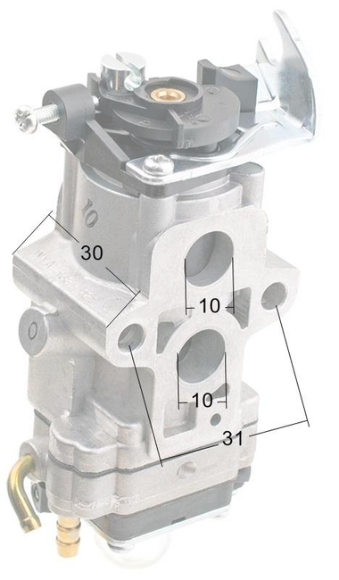 Mitsubishi TLE48 carburetor KK22079DA