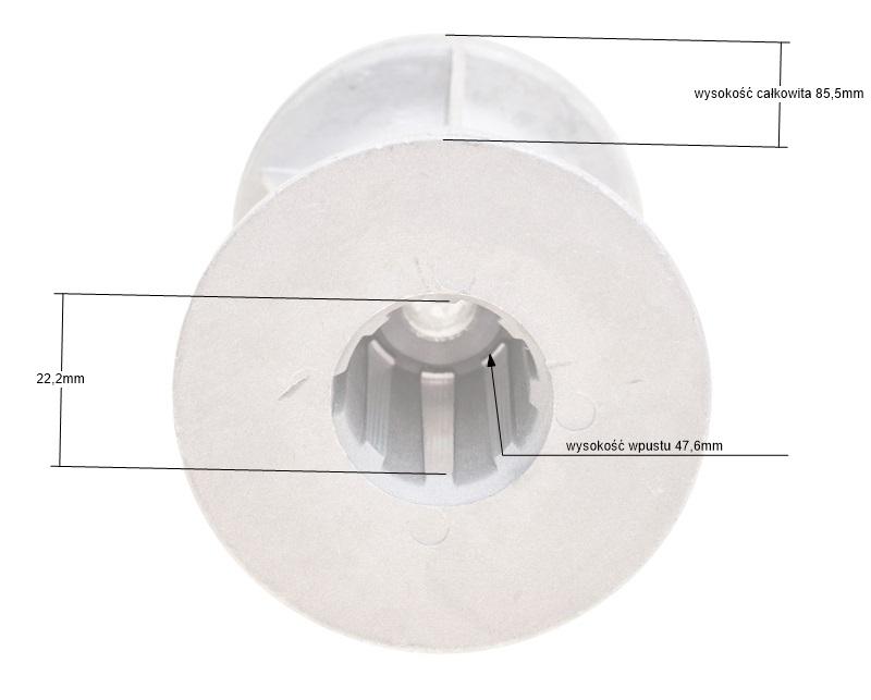 Adapter kosiarki Royal153/52S/LC48VE 10 8313 00 - zdjęcie 4