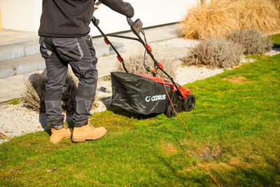 CEDRUS WE40 WERTYKULATOR DO TRAWY AREATOR 2w1 AERATOR + 2 WAŁKI 2000W / 40cm CEDWE40 - EWIMAX - OFICJALNY DYSTRYBUTOR - AUTORYZOWANY DEALER CEDRUS