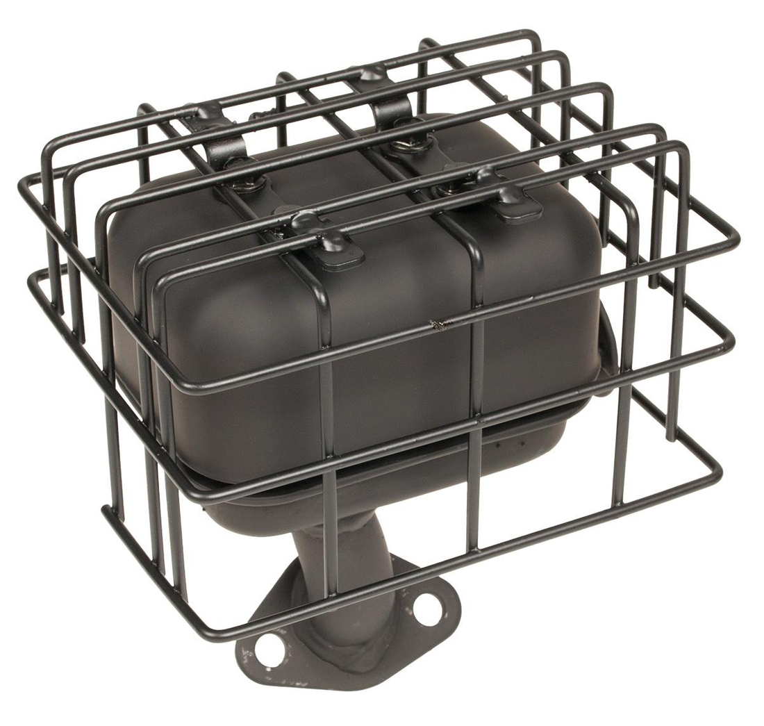 Tłumik Loncin H200 oryginalny – widok z przodu