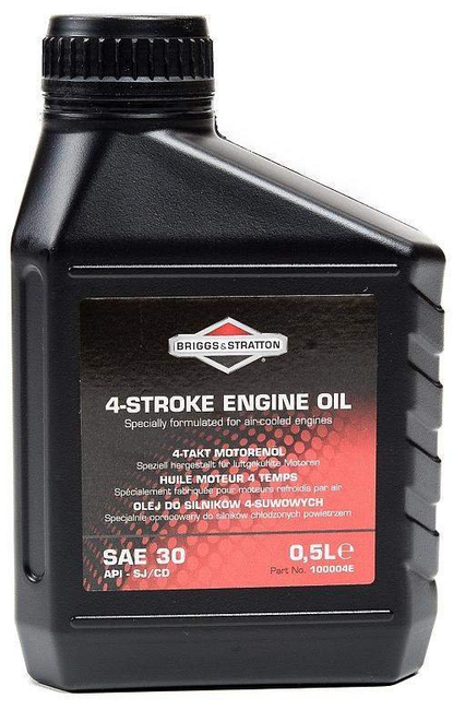 B&S BRIGGS & STRATTON SAE30 0,5L MOTOROVÝ OLEJ PRO SEKAČKY, PŘÍVĚSNÉ VOZÍKY, ZEMĚDĚLSKÉ ZAŘÍZENÍ, ČISTÍCÍ ZAŘÍZENÍ NAC,OLEO-MAC,STIHL,B&S Briggs & Stratton,HONDA,SUBARU atd.pro čtyřtaktní motory 4STROKE ENGINE 100004E-OFICIÁLNÍ DISTRIBUTOR CEDRUS