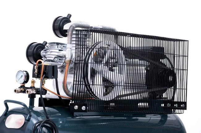 JAGER GERMAN 100 PISTON AIR COMPRESSOR 8BAR 499L/Min 230V Powerful Thing