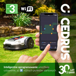 CEDRUS L20 AUTOMATIC MOWING ROBOT FOR 2000m2 C-MOW - OFFICIAL DISTRIBUTOR - AUTHORIZED DEALER CEDRUS