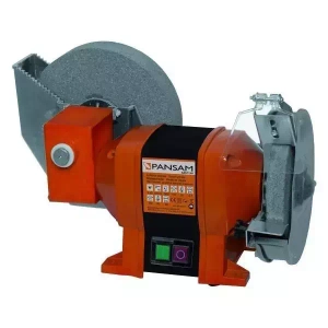 TABLE GRINDER, DOUBLE DISC A067130 PANSAM 250W, 150X20MM, 200X20MM, FOR DRY AND WET WORK