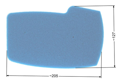 Partner K650/700 air filter - wet 8R02-22