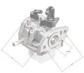 Gaźnik Loncin LC1P61FC CZĘŚĆ ORYGINALNA 170021297-0001