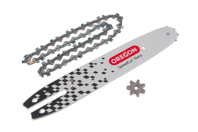 Zestaw OREGON SpeedCut Nano 637260 - prowadnica 104TXLNA074 + łańcuch 80TXL046E + bęben 625333