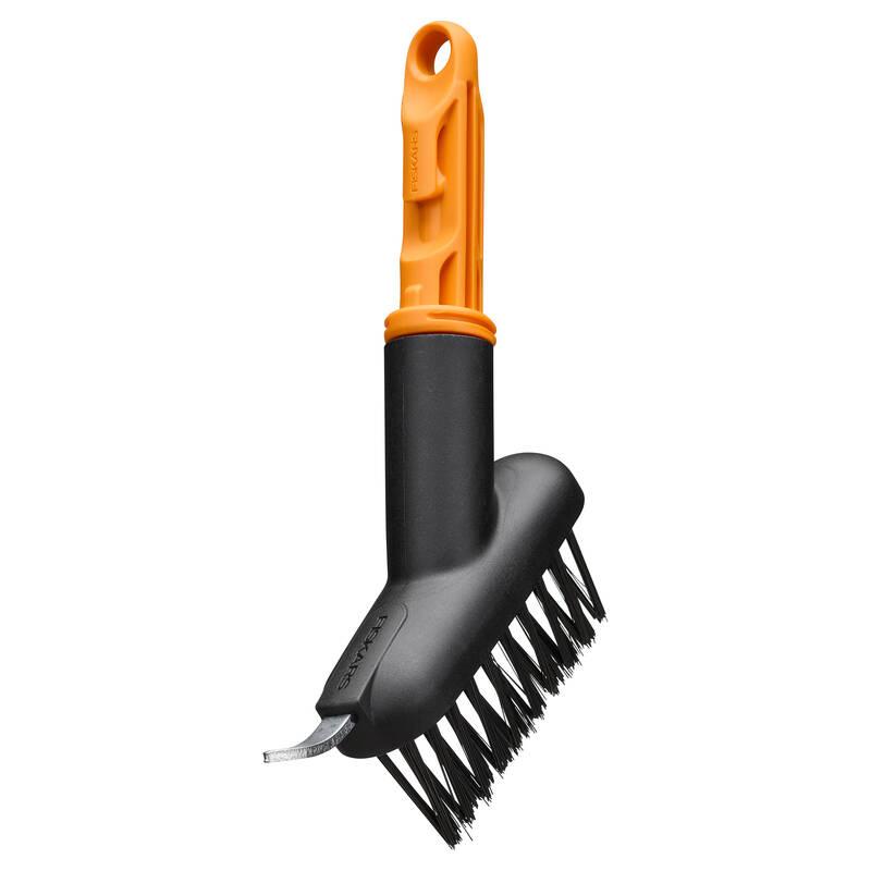Fiskars OneClick 1080697 szczotka stalowa do fug, chodnika i kostki brukowej