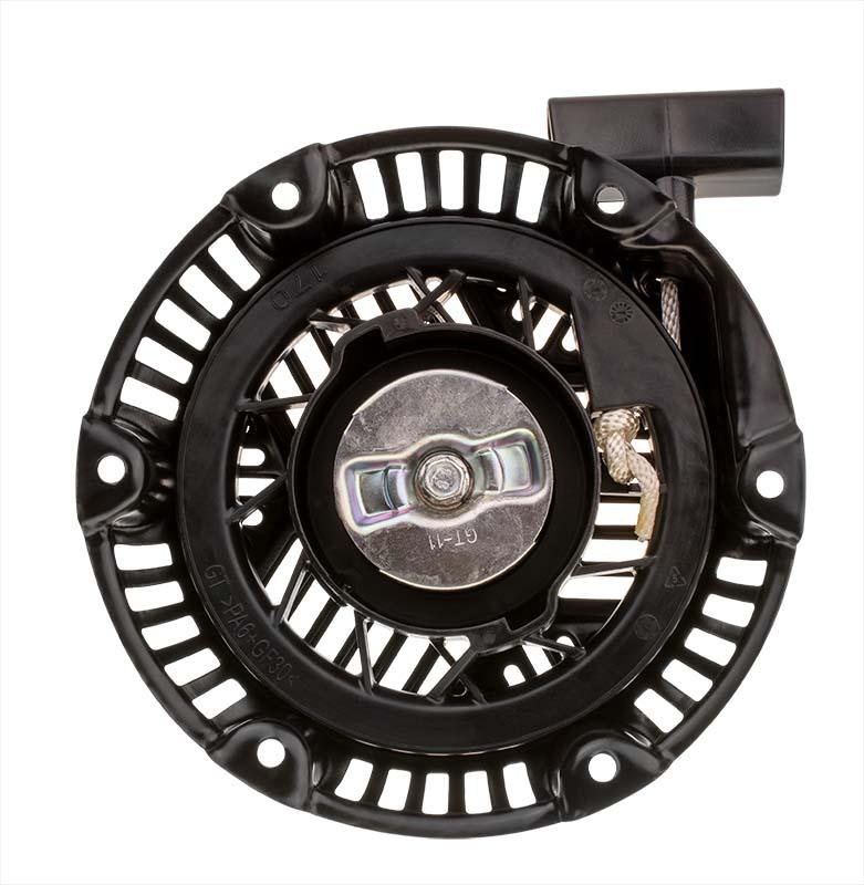 Rozrusznik B&S 950 590607 – widok od strony bębna i kubka koła zamachowego