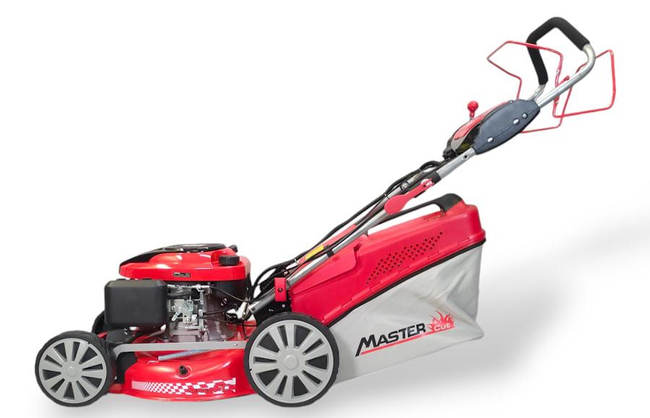 MASTERCUT PETROL MOWER WITH DRIVE, 46CM, LONCIN 159CC, ELECTRIC + MANUAL STARTER