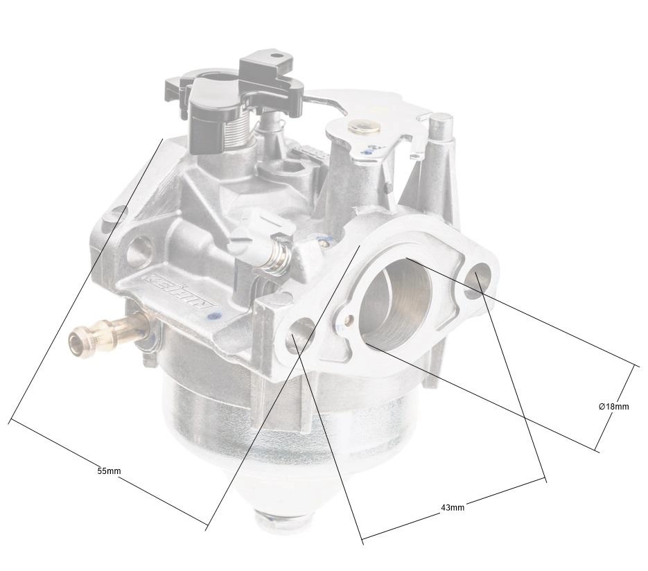 Honda GCV170 carburetor ORIGINAL PART 16100-Z9L-811 86,48