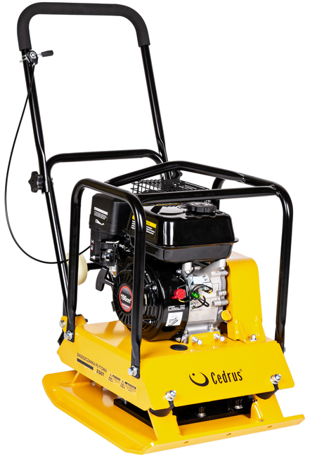 KOMPAKTOR CEDRUS ZG07 SPRINAL GRADES 96 KG / 6,5 HP + TRANSPORTNÍ KOLA + SILIKONOVÝ MATERIÁL - Ploché hrany - EWIMAX - OFICIÁLNÍ DISTRIBUTOR - AUTORIZOVANÝ PRODEJCE CEDRUS