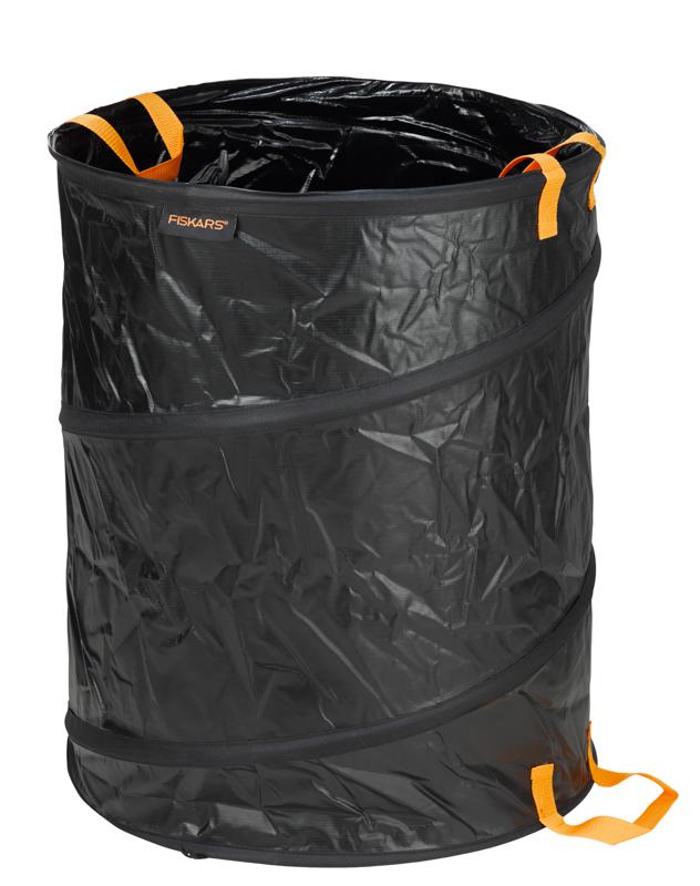 Kosz ogrodowy PopUp 172 l FISKARS Solid 1015647 – składany pojemnik na liście