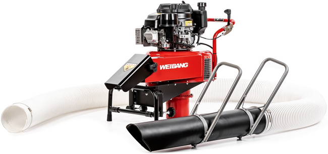 WEIBANG WBLV50K ODKURZACZ NABURTOWY PROFI PROFESJONALNY ODKURZACZ SPALINOWY DO LIŚCI BURTOWY NABURTOWY KOMUNALNY OGRODOWY Kawasaki FJ180V -  AUTORYZOWANY DEALER WEIBANG