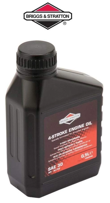 B&S BRIGGS & STRATTON SAE30 0,5L MOTOROVÝ OLEJ PRO SEKAČKY, PŘÍVĚSNÉ VOZÍKY, ZEMĚDĚLSKÉ ZAŘÍZENÍ, ČISTÍCÍ ZAŘÍZENÍ NAC,OLEO-MAC,STIHL,B&S Briggs & Stratton,HONDA,SUBARU atd.pro čtyřtaktní motory 4STROKE ENGINE 100004E-OFICIÁLNÍ DISTRIBUTOR CEDRUS
