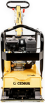 CEDRUS ZG06 SOIL COMPACTOR REVERSIBLE PLATE COMPACTOR FRONT/REAR 122 KG /6.5KM + TRANSPORT WHEELS + MAT ZG 06 - AUTHORIZED CEDRUS DEALER