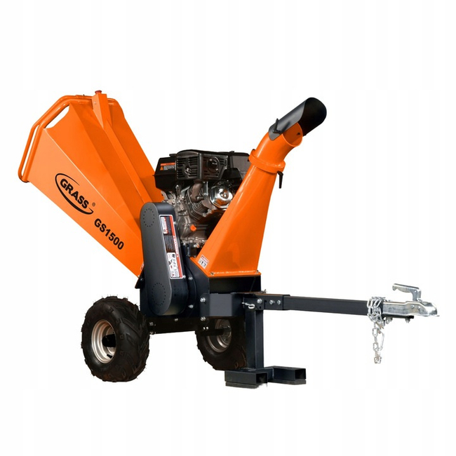 GRASS GS1500 Petrol shredder 12CM / 15HP branch chipper