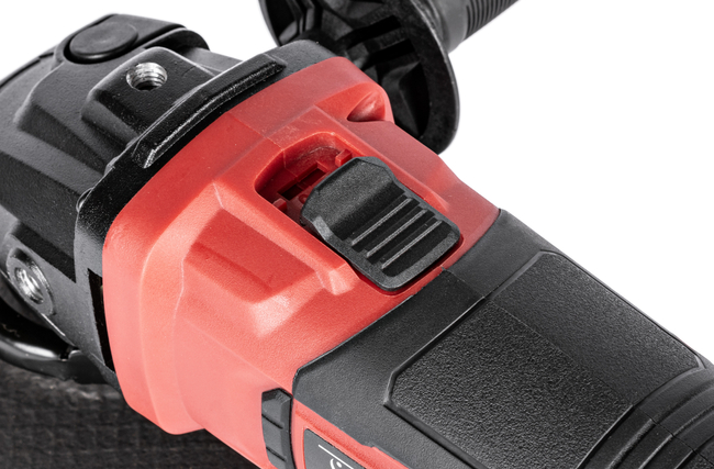 CEDRUS POWER+ AG125Li-SET angle grinder with battery and charger in case POWER+ 20V - OFFICIAL DISTRIBUTOR - AUTHORIZED DEALER CEDRUS