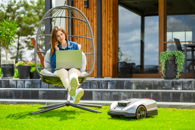Sunseeker X5 Elite RTK Robot Koszący Kosiarka Automatyczna C-MOW X5 2000 m2 Bezprzewodowy