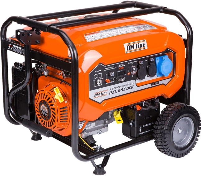 OLEO MAC OM LINE PZU 65E DCS AGREGAT GENERATOR PRĄDOTWÓRCZY 3x230V AVR ESTART ROZRUSZNIK  5,5 KW - OFICJALNY DYSTRYBUTOR - AUTORYZOWANY DEALER OLEO MAC