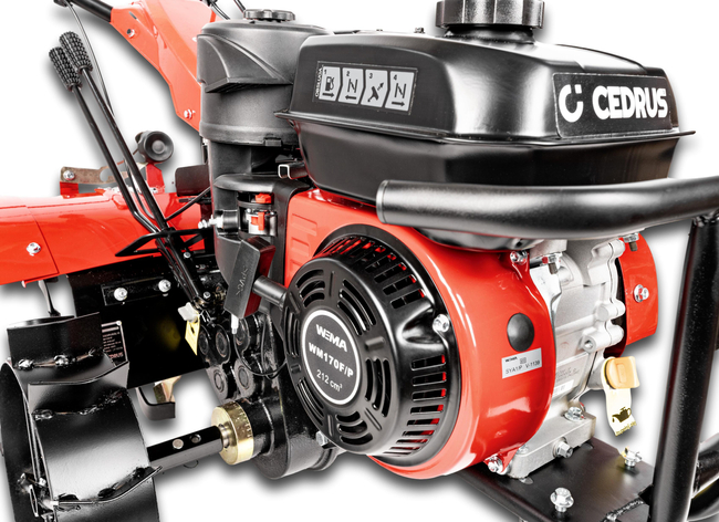 Traktor jednoosiowy z glebogryzarką Cedrus GL10 GLX680 7KM