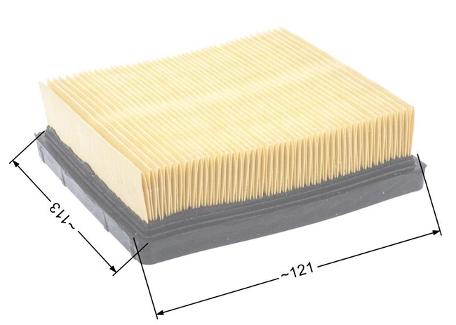 Partner K750 dry air filter 8R02-42