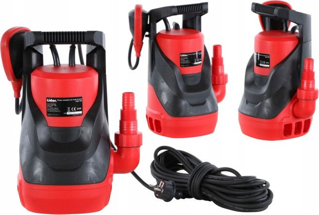 LIDER FBW900 DRAINAGE PUMP FOR CLEAN CLEAN WATER 900W 14000 l/h - OFFICIAL DISTRIBUTOR - AUTHORIZED LIDER DEALER