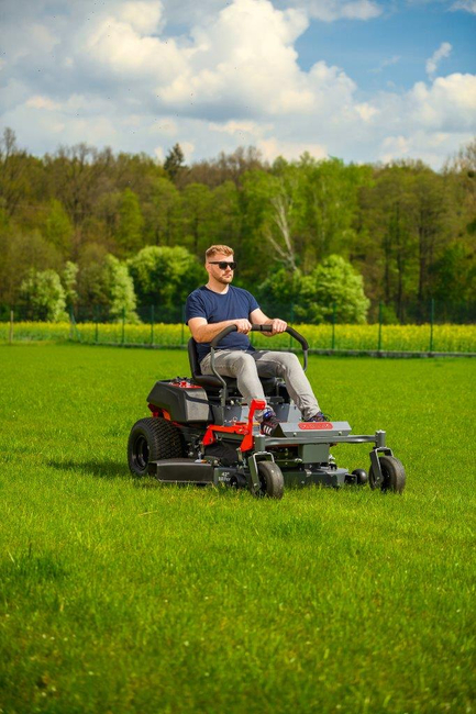 TRAKTOREK CEDRUS C-TRAC Z107 42 ZERO-SKRĘT TRAKTOREK OGRODOWY KOSIARKA SAMOJEZDNA SPALINOWA DO TRAWY ZERO TURN 107cm 24KM LONCIN LC2P77F V-TWIN dwa cylindry C-TRAC-Z107 - OFICJALNY DYSTRYBUTOR - AUTORYZOWANY DEALER CEDRUS