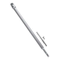 DEDRA DED1500-45 Extension for core drill bits, 450 mm, SDS+ shank, M22 adapter