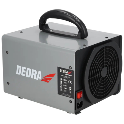 DEDRA DED6632 Ozone Generator 20 g/h, 120 W, Air Ozonator for Rooms and Cars