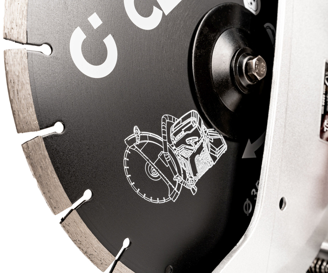 CEDRUS PC350 CONSTRUCTION SPRINKLER RUČNÍ NÁŘADÍ NA ŘEZÁNÍ BETONU A ASFALTU Ø 350 mm 4,8 HP - OFICIÁLNÍ DISTRIBUTOR - AUTORIZOVANÝ PRODEJCE CEDRUS