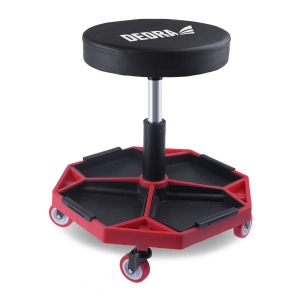 SEAT CHAIR WORKSHOP CHAIR ON WHEELS, DEDRA N1500, 4 TRAYS