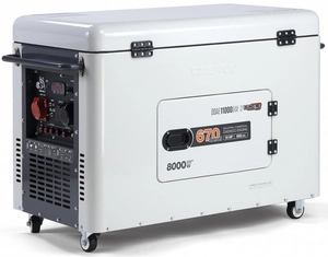 DAEWOO DDAE 11000DSE-3 DIESEL POWER GENERATOR SILENT VERSION 2x16A, 1x32A 230V AVR 8KW / 18HP - OFFICIAL DISTRIBUTOR - AUTHORIZED DAEWOO DEALER