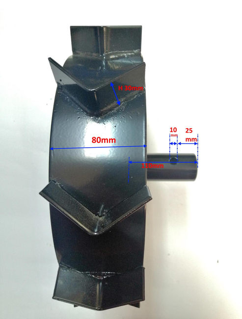 KOVOVÁ STŘÍLACÍ KOLA PRO MASTERCUT HSDT80 půdní kompaktor Náprava 28mm DIAMOND 360mm