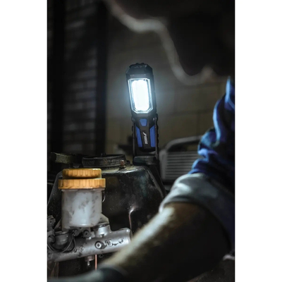 DEDRA L1007 3W COB LED 200lm Handheld Workshop Flashlight, 1W LED, Rectangular with Magnet
