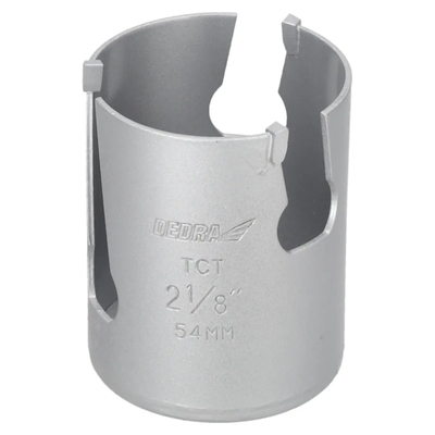 DEDRA 08X054 Otwornica uniwersalna TCT 54 mm 5/8'' widiowa koronka HCS YG6X